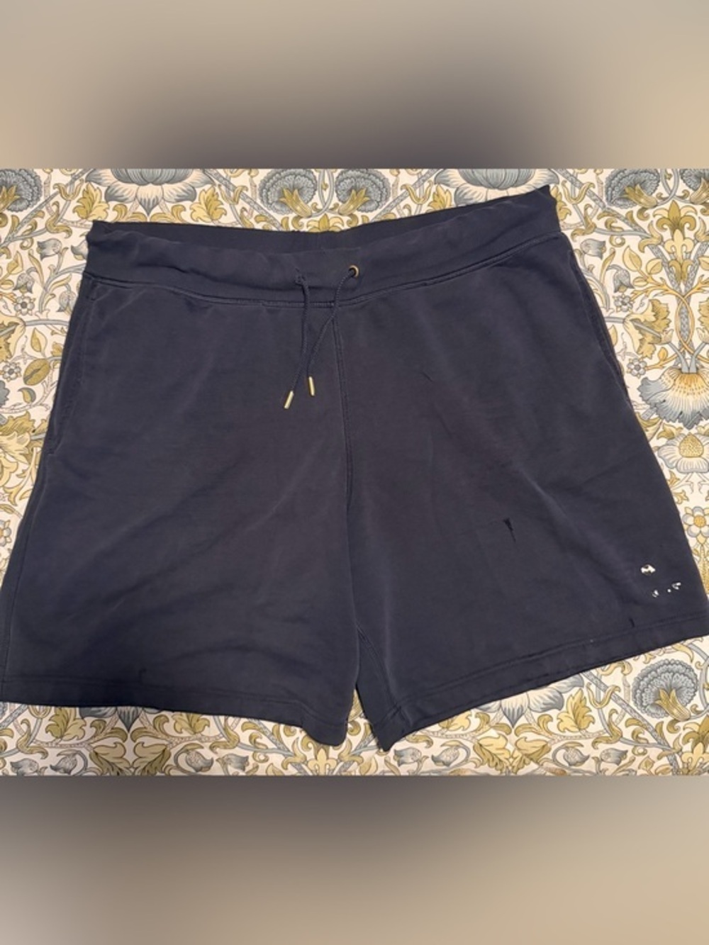 Men's New Balance Cotton Lounge Navy Drawstring Shorts Size XXL